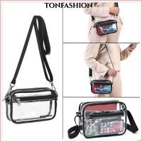 ราคา Tonfashion กระเป๋าสะพายข้าง PVC ซีทรู ขนาดใหญ่ จุของได้เยอะ สีโปร่งใส สําหรับผู้ชาย และผู้หญิง (25213313006)