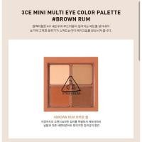 ราคา 3CE MINI MULTI EYE COLOR PALETTE #BROWN RUM (6578684863)