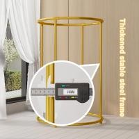 ราคา Ღ ราวตากผ้าวงกลม มีล้อ 360°ราวแขวนผ้าแบบแขวนโชว์แบบหมุนได้ ราวแขวนผ้าทรงกลมสําหรับร้านเสื้อผ้า (47156263563)