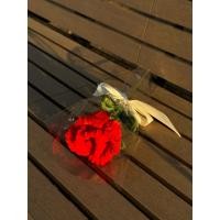 ราคา [พร้อมส่ง] ดอกกุหลาบดอกกุหลาบกำมะหยี่ ดอกไม้ลวดกำมะหยี่ดอกกุหลาบ (45755285095)