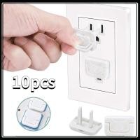 ราคา 10 ชิ้นเด็กป้องกันความปลอดภัยซ็อกเก็ตปลั๊กป้องกันเด็กไฟฟ้าช็อตป้องกันแหล่งจ่ายไฟฝาครอบป้องกันไฟฟ้า (41110150353)