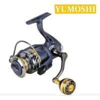 ราคา รอกตกปลา รอกสปินนิ่ง รอกสวย ๆ รอกแข็งแรง ยี่ห้อ YUMOSHI เบอร์ 2000 และเบอร์ 6000 (15625184192)