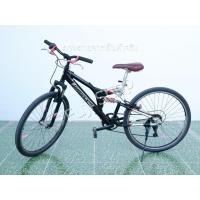 ราคา จักรยานเสือภูเขาญี่ปุ่น - ล้อ 26 นิ้ว - มีเกียร์ - มีโช๊ค - Bridgestone - สีดำ [จักรยานมือสอง] (18774394777)