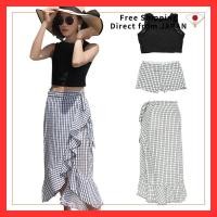 ราคา [Teddy] Women's Swimsuit Set 3-Piece High-Neck Bikini with Flowy Pareo and High-Waist Pants hys1765 (41124041385)