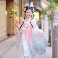 ราคา 【พร้อมส่งจากจีน】ชุดฮั่นฝู สไตล์จีนโบราณ ชุดตรุษจีน แบบเจ้าหญิง นางฟ้า สวย สำหรับเด็กผู้หญิง (57504582158)
