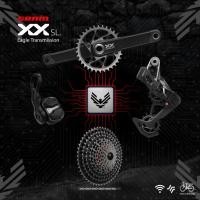 ราคา ชุดขับเคลื่อนจักรยานเสือภูเขารุ่นท๊อปสุด 12 สปีด SRAM XX SL EAGLE AXS TRANSMISSION 12S GROUPSET (27212065422)