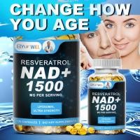 ราคา NAD อาหารเสริม 1500 มก. –Liposommal NAD+ สําหรับผู้หญิงและผู้ชาย Resveratrol Anti-Aging, Cell Regenerator (44203724167)