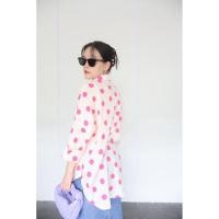 ราคา PIPA Macaron Shirt - Pink Pastel Dot (41655436256)