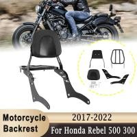 ราคา ที่ถอดออกได้ Sissy Bar พนักพิงด้านหลังกระเป๋าเดินทาง สำหรับ Honda Rebel 500 300 CMX500 CMX300 2017-2022 (24922759590)