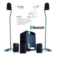ราคา ลำโพง Speaker microlab x 15 (Blutooth )ลำโพงพร้อมซัฟวูฟเฟอร์ ลำโพงแบบ 5.1 Hi-end Home Theater(สีดำ) (7437960593)