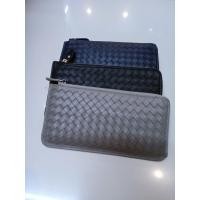 ราคา กระเป๋าตังหนังแท้ แบบสาน (54956085931)