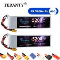ราคา แบตเตอรี่ TERANTY 2S 7.4V 5200Mah 60C สำหรับเฮลิคอปเตอร์/รถยนต์และเรือ (44318006467)