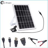 ราคา ใหม่ 18V Monocrystalline Silicon Solar Panel 5W 10W 20W PV Module Solar Cell DC5521 3m สําหรับ Outdoor Camping Power Bank (25688419759)