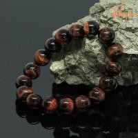 ราคา หินเรดไทเกอร์อายส์ หินไทเกอร์ไอออน ขนาด 12 มิล Red Tiger Eye กำไลหินแท้ หินสี กำไลหิน หินสีแดง by.ออมทอง (7651229969)