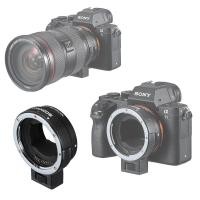 ราคา อะแดปเตอร์เมาท์เลนส์ EF-NEX โฟกัสอัตโนมัติ สำหรับ Sony Canon EF เลนส์ EF-S กับ E-mount NEX A7 A7R A7s NEX-7 กล้อง (25819704169)