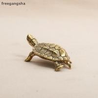 ราคา [FREG] รูปปั้นเต่าทองเหลืองย้อนยุคเครื่องประดับตั้งโต๊ะตุ๊กตาเต่าทองแดงแข็ง FDH (55455836481)