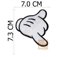 ราคา ตัวติดเสื้อ ตัวรีดเสื้อ อาร์ม Armpatch งานปักผ้า ลาย​ มิกกี้ เมาส์​ Mickey Mouse (3557826125)