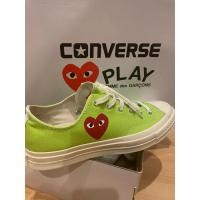 ราคา Converse x PLAY COMME des GARCONS สีเขียว ของใหม่แค่ลองใส่ size 26.5 cm (23169524357)
