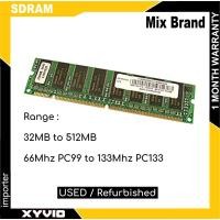 ราคา หน่วยความจํา PC SDRAM มือสองยี่ห้อ Mix - 16MB | 32MB | 64MB | 128MB | 512MB PC หน่วยความจําเดสก์ท็อป 66Mgz 99Mhz 100Mhz 133Mhz (52854917651)
