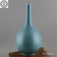ราคา T7Y2 ขวดเคลือบ Tianqing Ru ทำด้วยมือ เครื่องลายครามโบราณ ของประดับสะสมเครื่องลายครามโบราณ (27551994796)