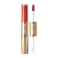 ราคา New Product#[Mistine]Mistine Double-Ended Lip Glaze Champagne Limited Edition Mirror Water Gloss Lip Mud Matte Lipstick Nude Color12Y (44229351032)