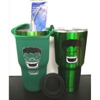 ราคา แก้วเยติ แถมฟรี!! ครบเซต ถุงหิ้ว ยางรองและหลอดลายฮัค Hulk ขนาด 30ออนซ์ (4746736838)