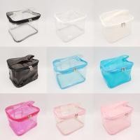 ราคา Basic Indeed กระเป๋าเครื่องสำอาง แบบซิปรอบ ไซส์ M (ใหญ่) กระเป๋าใส ใส่กล่องอาหาร Lunch bag 2 ซิป เปิดฝาได้กว้าง (28566161795)