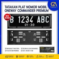 ราคา Oneway Commander Premium Frame Car License Holder Universal Anti-Vibration Car License Holder (50857008283)