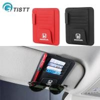 ราคา GTISTT ที่เก็บของในรถ ที่บังแดดรถยนต์ ที่ใส่เก็บบิล ปากกา นามบัตร กล่องแว่นกันแดด ของแต่งรถยนต์ สำหรับ Honda City Jazz Brio Civic HRV Mobilio Accord CRV BRV Fit Vezel Odyssey (19175977832)