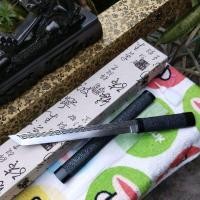 ราคา ดาบซามูไร ทันโตะ เหล็กสปริง ความแข็งสูง มาพร้อมใบรับประกันใบดาบกล่องบุพผาและน้ำยารักษาใบดาบ (23801508940)