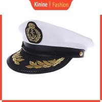ราคา ญาติ เรือยอชท์ผู้ใหญ่สีขาวกัปตันกองทัพเรือหมวกเครื่องแต่งกายพรรคคอสเพลย์ชุดหมวกกะลาสี (46206930547)