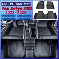 ราคา Car Floor Mat For Nissan Ariya FE0 2022 2023~2025 3D TPE Waterproof Anti-scratch Mud Carpet Covers (47305614739)