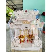 ราคา ศาลตี่จู้เอี๊ยะหินอ่อน27ตอง8 พร้อมชุดไหว้ครบชุด (884793011)