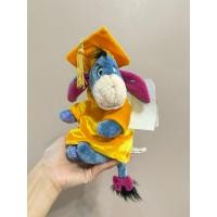 ราคา 2004 EEYORE Graduate graduate USA Disney Store NEW beanie mbbp beanie7นิ้ว (26738479205)