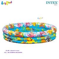 ราคา Intex สระเป่าลมลายอ่างปลาน้อย 1.32x0.28 ม. รุ่น 59431 (11036490961)