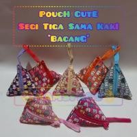 ราคา MAMSPAPS POUCH WALLET CUTE COLORFUL ELEPHANT CHILDRENS MOTIF TRIANGLE MODEL WITH LEGS *READING* (43771496523)