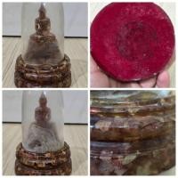 ราคา พระบูชาหลวงพ่อโสธร ภปร.เนื้อกระเบื้องหลังคาโบสถ์ผสมแบงค์ 500 ปี 39 ปั้มตรายางวัด ตั้งหน้ารถครอบแก้ว หน้าตัก 1.5 นิ้ว สูง (25768516162)