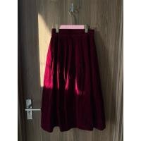 ราคา PASS BEAUTIFUL VELVET MIDI SKIRT (42958814746)