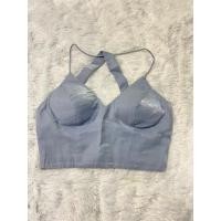ราคา เสื้อครอปมีฟองน้ำ งานป้าย Love me สินค้าพร้อมส่ง ไซต์ s-m อก 32-24 (24482878169)
