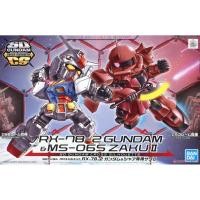 ราคา Bandai SDCS RX-78-2 Gundam & MS-06S ZAKU II : 1595 ByGunplaStyle (9961874552)