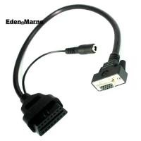 ราคา [Eden_Marner]OBD2 15PIN to 16pin for Launch X431 OBD Cable Adapter Conversion OBD2 Cable for Launch X431 OBDAdapter 15PIN to 16pin Auto Diag Main Cable Car Tools 15 PIN 16Pin 16Pin (47306181336)