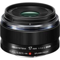 ราคา Olympus OM SYSTEM M.Zuiko Digital 17mm f/1.8 II Lens (Black) (26730116366)
