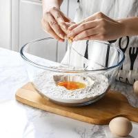 ราคา Transparent Glass Salad Bowl Extra Large Instant Noodle Ramen Creative Bowls Microwave Soup Rice Home Kitchen tools 500 (23658226896)