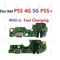ราคา USB แพรตูดชาร์จเร็ว (Charging board) สําหรับ itel P55 5G P55+ P661N P665L A666L P663LN [2] (50400188513)
