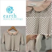 ราคา เสื้อเชิ้ตคอบัว earth music&ecology (2062243168)