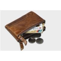 ราคา กระเป๋าสตางค์หนังวัวแท้ Men& 39;s - RFID PROTECTED - สีน้ําตาล (16542755204)