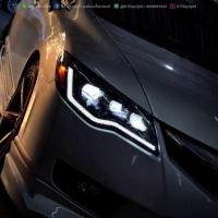 ราคา ไฟหน้า Honda Civic FD 2005-2012 ไฟพวงมาลัยขวา RHD ระบบLED ไฟเลี้ยววิ่ง 1คู่ ซ้ายและขวา (46703022118)