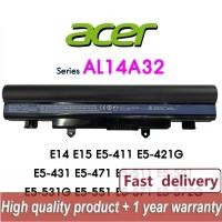 ราคา ✿แบตเตอรี่แล็ปท็อป Acer Aspire AL14A32 E14 E15 E5-411 E5-421 E5-521 E5-521G E5-471G AC14A32 (25692945545)