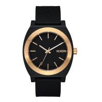 ราคา Nixon Time Teller OPP รุ่น NXA13615170-00 นาฬิกาข้อมือผู้ชายและหญิง สีดำ/ทอง หน้าปัด 37 มม. (18976248503)