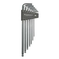 ราคา PB Swiss Tools ประแจหกเหลี่ยม หัวบอลยาว ขนาด 3/32 - 5/16 นิ้ว รุ่น PB 212ZLH (7 ตัว/ชุด) (61500753)